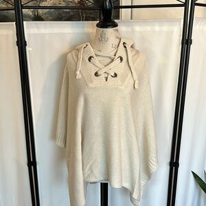 NWT Knit Poncho
